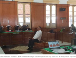 Majelis Hakim Tipikor PN Medan Vonis 6 Tahun Penjara Erik Adtrada Ritonga