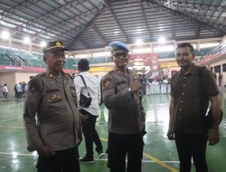 Wakapolres Pimpin Pengamanan Pengundian Nomor Urut Calon Bupati dan Wakil Bupati Langkat