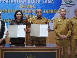 Pj Bupati Langkat – Kejari MoU Perkuat Penegakan Hukum Perdata dan Tata Usaha Negara