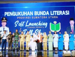 Ny. Uke Retno Faisal Hasrimy Siap Tingkatkan Literasi Anak  Langkat