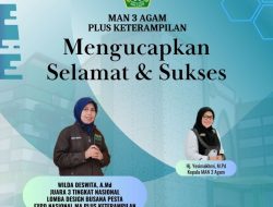 Mutiara yang Terpendam Di MAN 3 Agam