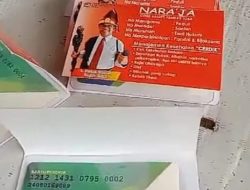 Kartu BPJS Bersampul Bupati Toba Bernilai 1 M   