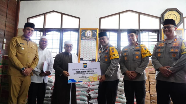 Kapoldasu dan Pj. Bupati Langkat Resmikan Joglo Dan Silaturahmi ke Tuan Guru 