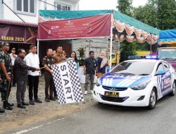 Pj. Wali Kota Tebing Tinggi Dan Forkopimda Patroli  Skala Besar