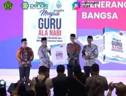 Launching “Buku Menjadi Guru Ala Nabi” Pada Malam Puncak Hari Guru Kementrian Agama