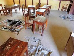 Kondisi SDN 18 Desa Sengkuang Merabung Manis Mata Hancur