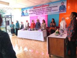 Pj. Ketua TP PKK Langkat Evaluasi Calon Desa Percontohan  