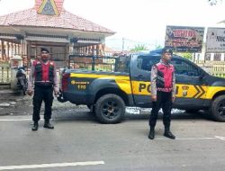 Patroli Dialogis Sat Samapta Polres Langkat Jelang Pilkada 2024