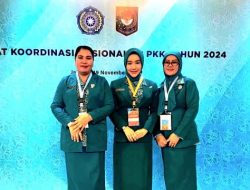 Hadiri Pelantikan dan Rakornas , Ny. Uke Retno: Langkat Siap Jalankan Program Pusat