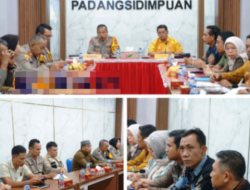Dukung Ketapang, Kapolres Padangsidimpuan Pimpin Rakordis  