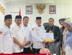Peringatan HAB Kakankemenag Kabupaten Tanah Datar Dapat Bantuan BSI