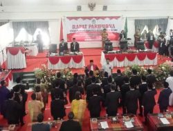 Anggota DPRD Toba Disumpah Janji Franshendrik Tambunan 