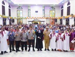 Pj. Bupati Langkat Dan Kapolres Tinjau Gereja Pastikan Natal Aman