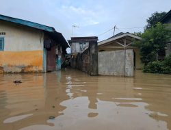 Sungai Bahilang Meluap Tebing Tinggi dilanda Banjir