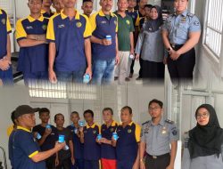Belasan Warga Binaan Lapas TBA Tes Urine