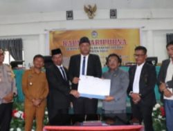 Paripurna DPRD Tentang Akhir Masa Jabatan Bupati Toba Berjalan Aman dan Sukses
