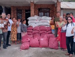 PT. Bank Sumut , Dinas Ketapang dan Pertanian Samosir Salurkan Dana CSR