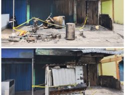 Diduga Alat Bukti Kebakaran Ruko di Baran III Kecamatan Meral Hilang