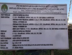 Jembatan Mangkrak di Jelai Hulu Bahan Rapat Evaluasi Wabup Ketapang