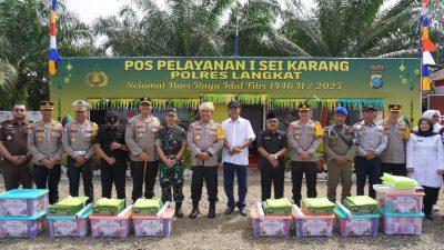 Kapolda Sumut Apresiasi Operasi Ketupat Toba di Langkat 