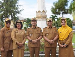 Wali Kota Tebing Tinggi Iman Irdian Saragih Pimpin Apel Gabungan