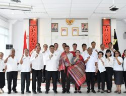 Wakapolres Samosir ST. Panggabean Masuki Purnabakti