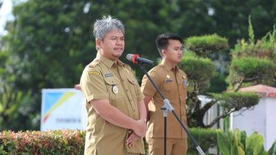 Wakil Bupati Taput Apresiasi ASN Hadir Tepat Waktu