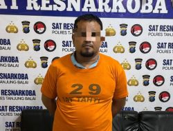 Polres Tanjungbalai Amankan Bandar Sabu Sita 1 Kg Sabu