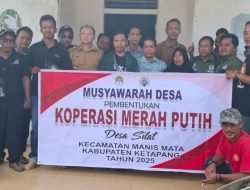 Koperasi Merah Putih Terbentuk di Desa Silat Kecamatan Manismata