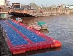 Tugboat CPO Gagal Manuver Serempet Dermaga  