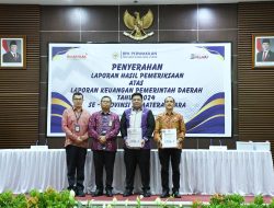 Raih Opini WTP ke-8,Bupati Samosir : Mari Tingkatkan Kinerja 
