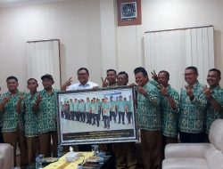 Bupati Deli Serdang Terima APDESI Batik, Bahas Sinergitas Visi-Misi dan Pendampingan Hukum  