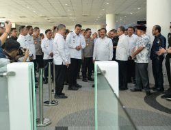 Bobby Nasution Dan Menteri Imipas Launching Autogate di Bandara Kualanamu