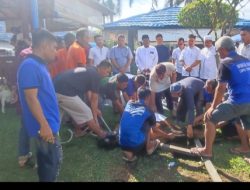 Lapas Tebing Tinggi Laksanakan Pemotongan Hewan Qurban 1446 H