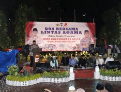Polres Langkat Gelar Doa Bersama Lintas Agama