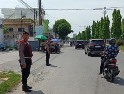 Wujudkan Kamtibmas Kondusif, Satuan Samapta Polres Langkat Laksanakan Patroli Dialogis