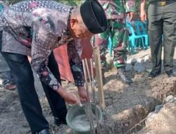 Peletakan Batu Pertama Gedung Kesenian Ibunda Bertuah Desa Secanggang