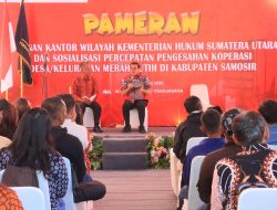 Pembentukan KMP  di Samosir Capai 88 Persen
