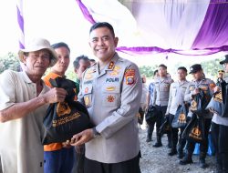 Kapolda Sumut Panen Jagung Program Ketahanan Pangan di Samosir