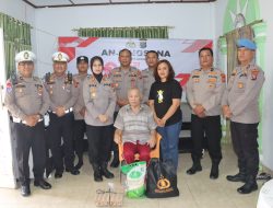 Semangat Hari Bhayangkara, Purnawirawan Polri Sakit Dikunjungi