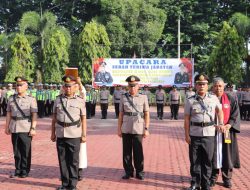 Kapolres Langkat Pimpin Sertijab Kapolsek Hinai dan Kasi Humas