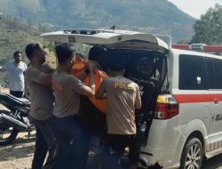 Polres Samosir Evakusi Korban Laka Lantas di Tele 