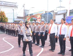 Kapolres Samosir Cek Kesiapan Akhir Jelang Operasi Patuh Toba 2025