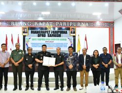 DPRD dan Pemkab Samosir Sepakati Ranperda RPJMD Samosir 2025 – 2029