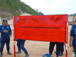 Tak Berizin, KKP Hentikan Aktivitas Tambang Pasir di Pulau Citlim