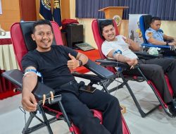 Perduli Sesama Lapas Tebing Tinggi Donor Darah 