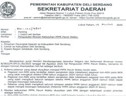 Deli Serdang Usulkan PPPK Paruh Waktu, Honorer Non-ASN Dapat Harapan Baru