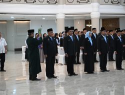 Gubernur Sumut Bobby Nasution Lantik Lima Pejabat Eselon II