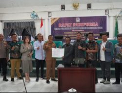 Fraksi DPRD Toba Setujui Ranperda RPJMD Tahun 2025-2029 Menjadi Perda