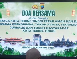 Polres Tebing Tinggi Gelar Doa Bersama